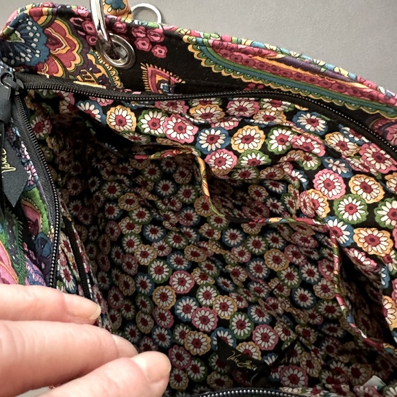 NWOT Vera Bradley Shoulder Bag Removable Straps - Picture 4 of 15